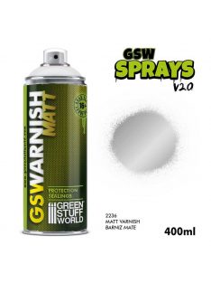 Green Stuff World - SPRAY Clear Matt Varnish (400ml)