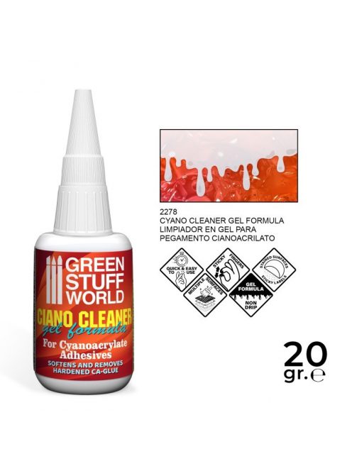 Green Stuff World - Ciano Glue Cleaner Gel (30 ml)