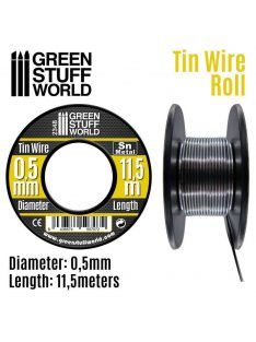   Green Stuff World - Flexible tin wire roll (thickness: 0.5mm, length: 11.5m)