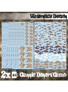 Green Stuff World - Waterslide Decals - Classic Desert Camo