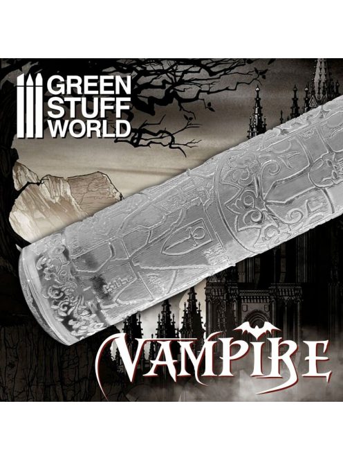 Green Stuff World - Rolling Pin VAMPIRE (length: 14.50 cm, diameter: 2.5 cm)