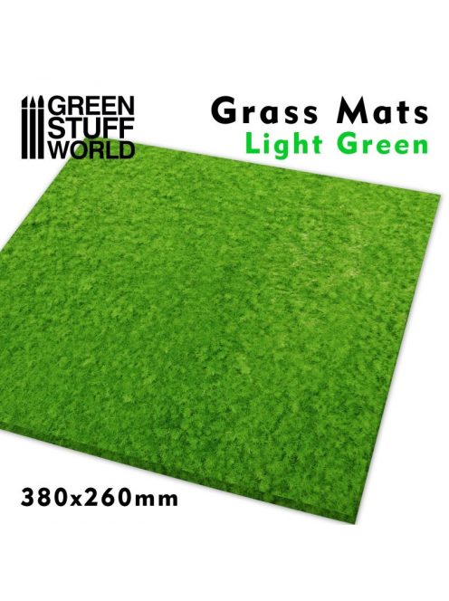 Green Stuff World - Grass Mats - Light Green 38x26cmx4mm