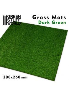 Green Stuff World - Grass Mats - Dark Green 38x26cmx4mm