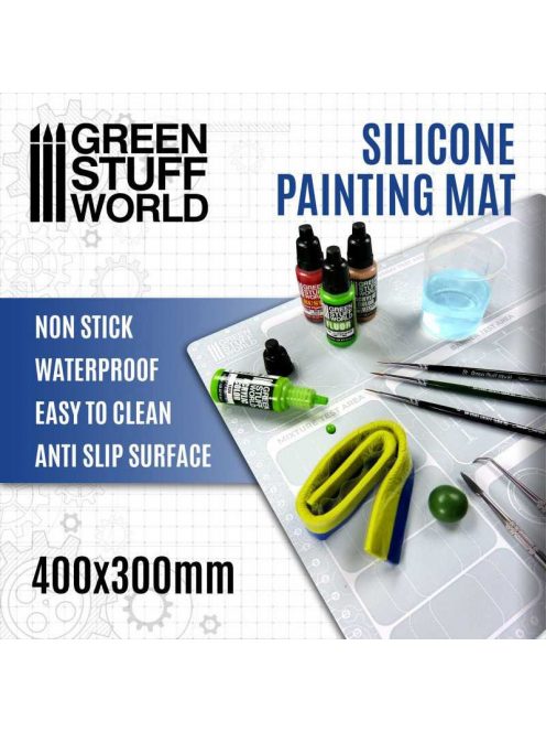 Green Stuff World - Silicone Painting Mat (40 x30 cm)