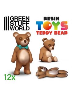   Green Stuff World - Resin Set: Teddy Bear - 12 pcs (1:48 - 1:35)