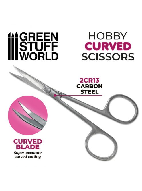 Green stuff World - Hobby Scissors - Curved Tip