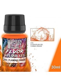 Green Stuff World - Splash Gel FLAMING Fluor Orange 30ml