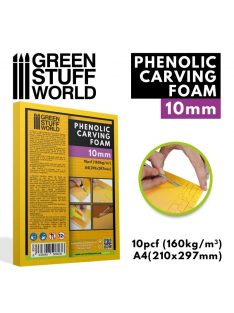 Green Stuff World - Phenolic Carving Foam 10 mm - A4 size