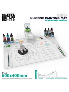   Green Stuff World - Silicone Painting Mat with Edges - 600x400mm