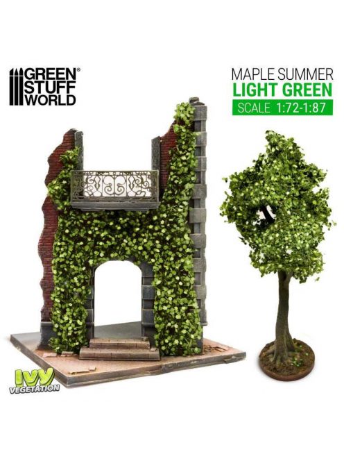 Green Stuff World - Ivy Foliage - Light Green Maple - Small (1:72/1:87)