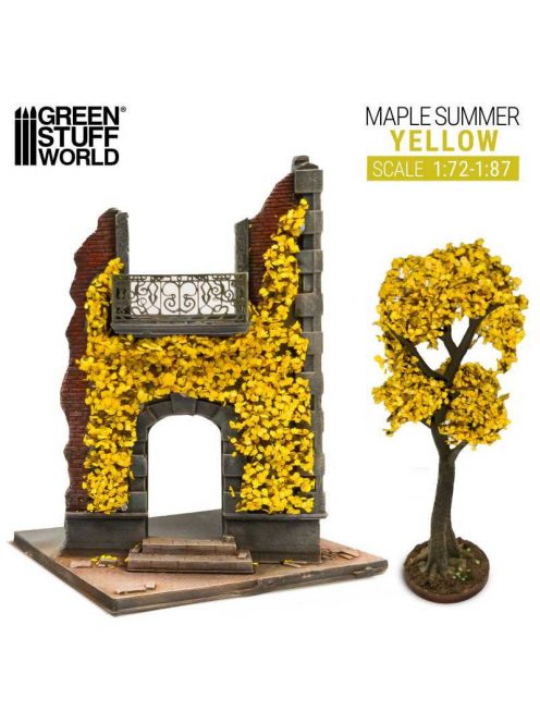 Green Stuff World - Ivy Foliage - Yellow Maple - Small (1:72/1:87)