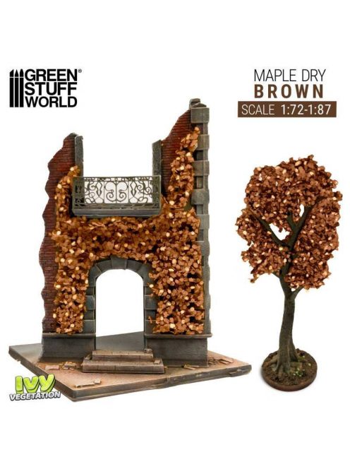 Green Stuff World - Ivy Foliage - Brown Maple - Small (1:72/1:87)