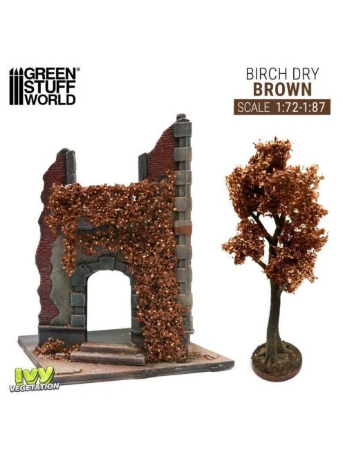 Green Stuff World - Ivy Foliage - Brown Birch - Small (1:72/1:87)