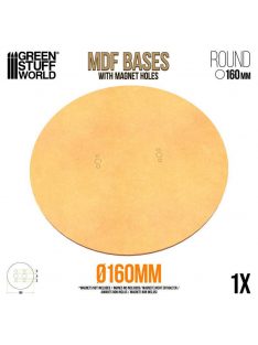   Green Stuff World - MDF Round Base 160mm - Packx1 (thickness 3mm)