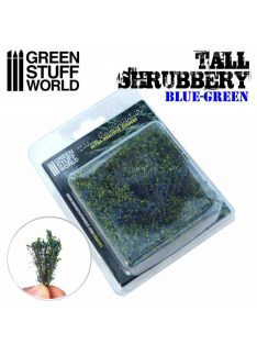 Green Stuff World - Tall Shrubbery - Blue Green (8x8x3cm)