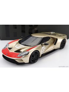   Gt-Spirit - Ford Usa Gt Heritage Edition N 5 Holman Moody 2022 Gold Red