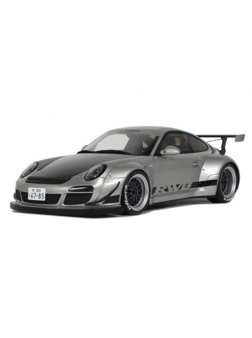 GT Spirit - 1:18 Porsche 911 (997) RWB Abu Dhabi Silver 2024 - GT SPIRIT