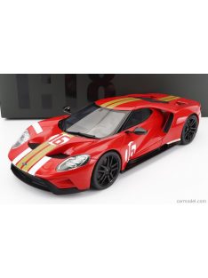   Gt-Spirit - Ford Usa Gt Heritage Edition N 16 Alan Mann 2022 Red Gold