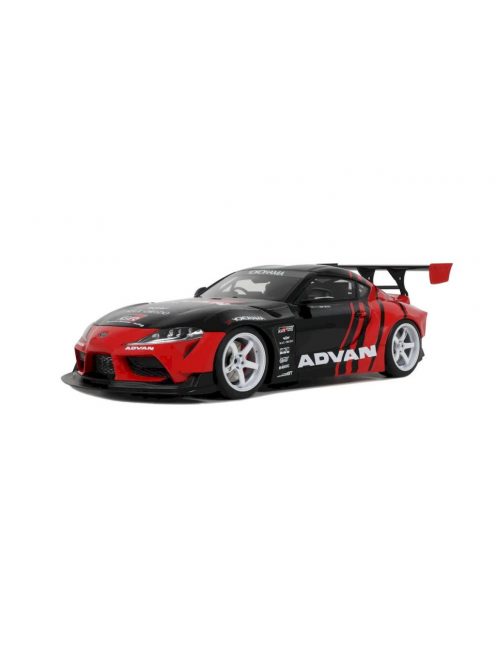 GT Spirit - 1:18 Toyota Supra GR Advan Black/Red 2020 – Limited Edition - GT SPIRIT