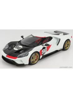   Gt-Spirit - Ford Usa Gt N 98 2021 - Tribute 24H Daytona K.Miles L.Ruby 1966 White Carbon Red