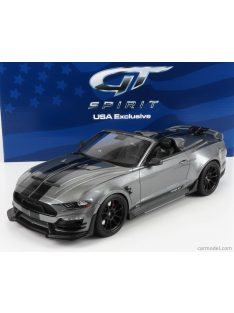   Gt-Spirit - Ford Usa Mustang Shelby Cabriolet Super Snake 2021 Grey Black