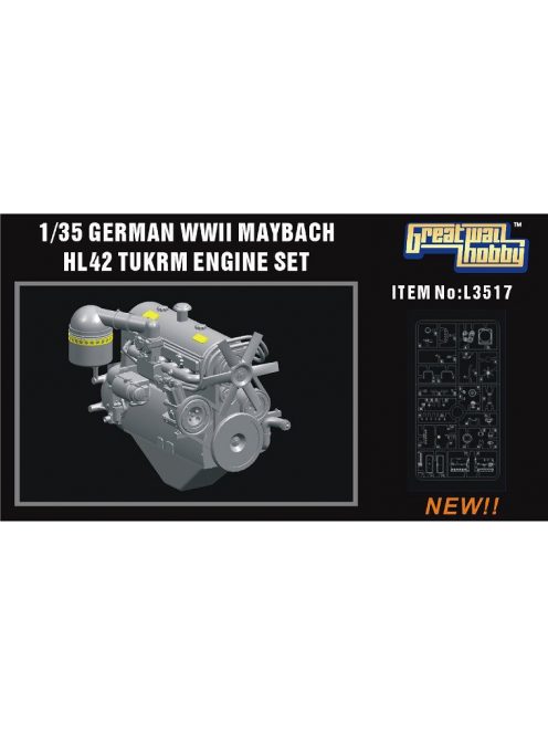 Lion Roar-Greatwallhobby - WWII Ger.Maybach HL42 TUKRM Engine sd250