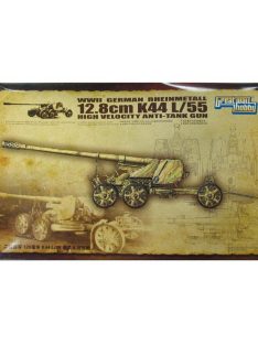   Lion Roar-Greatwallhobby - WWII German Rheinmetall 12,8cm K44 L/55 High Velocity Anti-Tank Gun