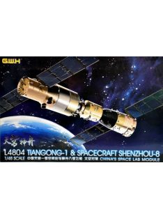   Great Wall Hobby - 1/48 Chinese Space Lab Module Tiangong-1 & Spacecraft Shenzhou-8