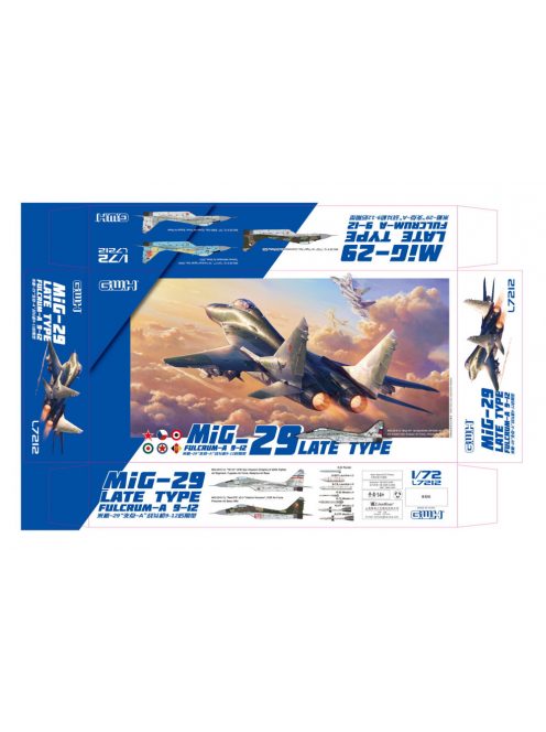 Great Wall Hobby - 1/72 MiG-29 late type 9-12 Fulcrum-A