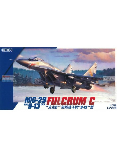 Great Wall Hobby - 1/72 MIG-29  9-13“Fulcrum C”