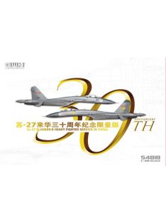   Great Wall Hobby - 1/48 Su-27 "Flanker B" Heavy Fighter "Service in China 30th Annversary" - limited edition