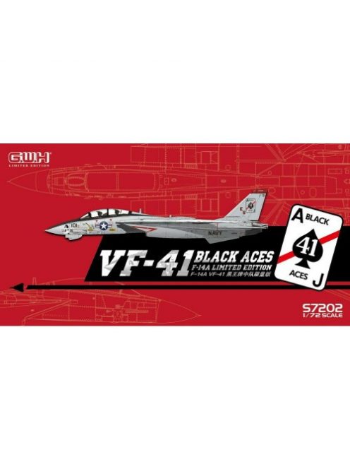 Great Wall Hobby - 1:72 US Navy F-14A VF-41 "Black Aces"