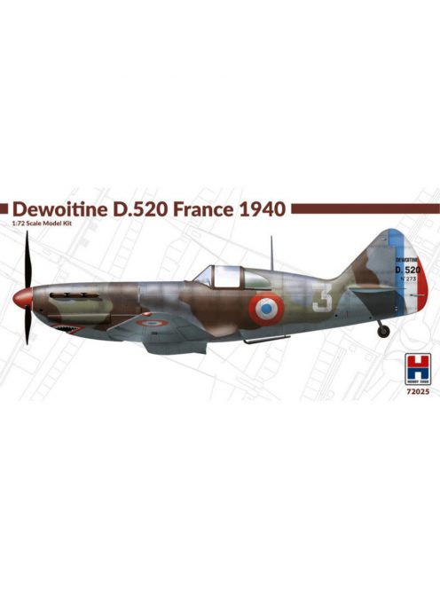 Hobby 2000 - Dewoitine D.520 France 1940