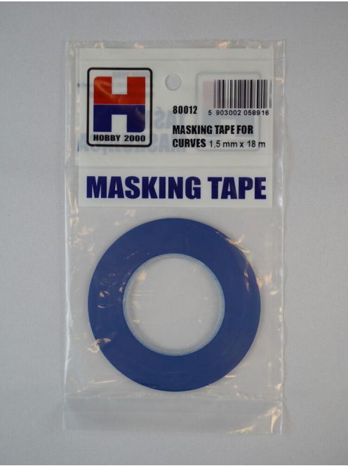 Hobby 2000 - Masking Tape For Curves 1,5 mm x 18 m