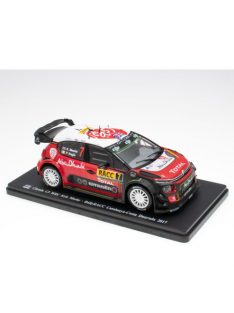   Hachette - 1:24 Citroen C3 Wrc - Kris Meeke - Rallyracc Catalunya-Costa Daurada 2017