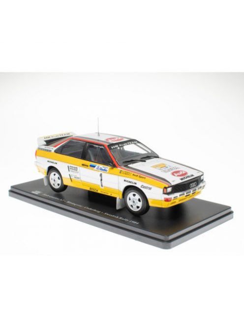 Hachette - 1:24 Audi Quattro A2 - Blomqvist - Cedeberg - Swedish Rally 1984