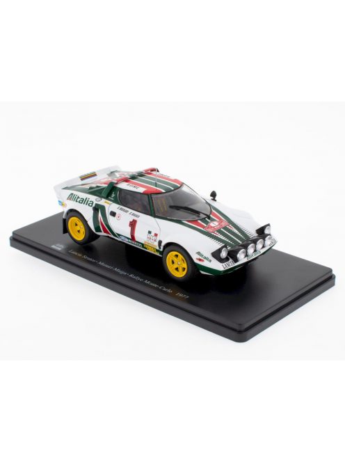 Hachette - 1:24 Lancia Stratos - Munari-Maiga - Rallye Monte-Carlo 1977 – Hachette