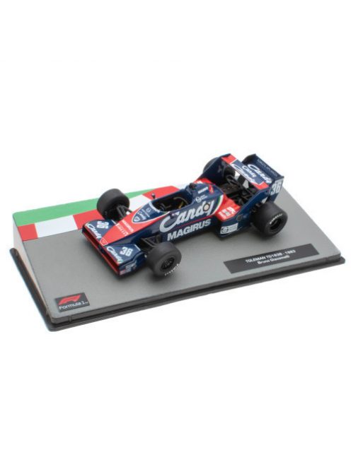 Hachette - 1:43 Toleman Tg183B - Bruno Giacomelli - 1983