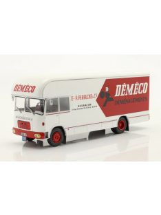   Hachette - 1:43 Berliet Gbk 75 Demenagement Demeco, 1969, White/Red