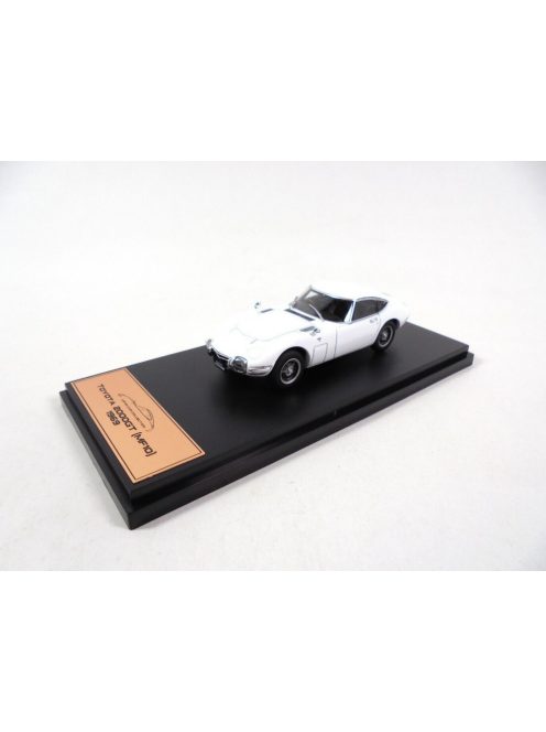 Hachette - 1:43 Toyota 2000 GT MF10, 1969, white - HACHETTE