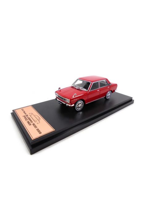 Hachette - 1:43 Datsun Bluebird 1600 SSS (PA510) 1969 Red - HACHETTE