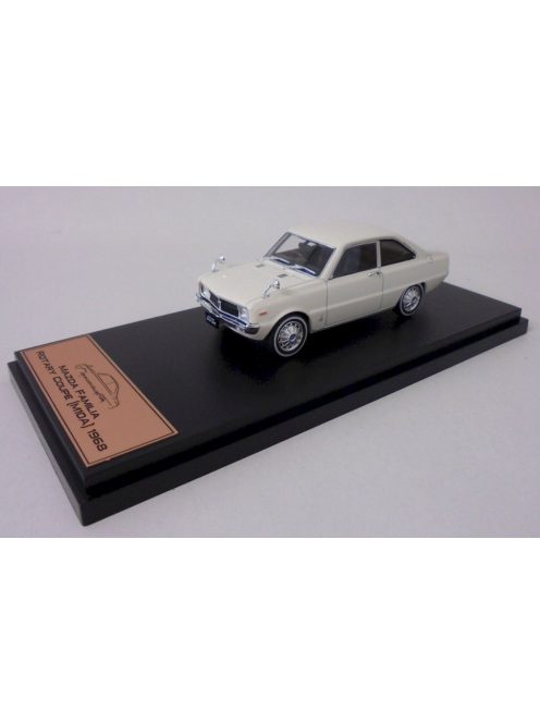 Hachette - 1:43 Mazda Family Rotary Coupe (M10A), White, 1968 - Hachette