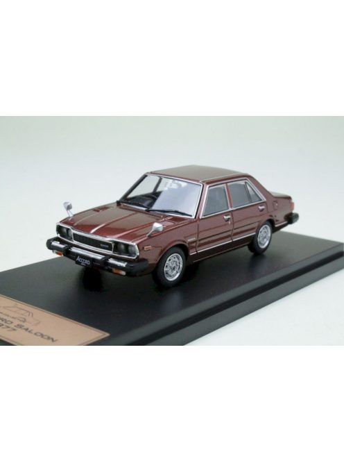 Hachette - 1:43 Honda Accord Saloon, Dark Red, 1977 - Hachette