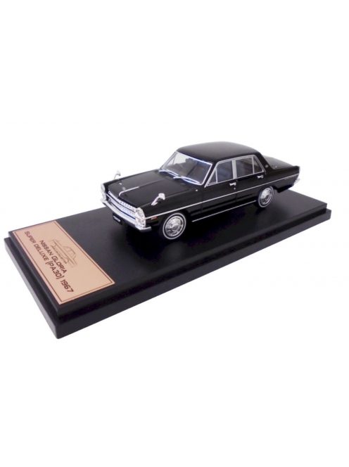 Hachette - 1:43 Nissan Gloria Super Deluxe (PA30), Black, 1967 - Hachette