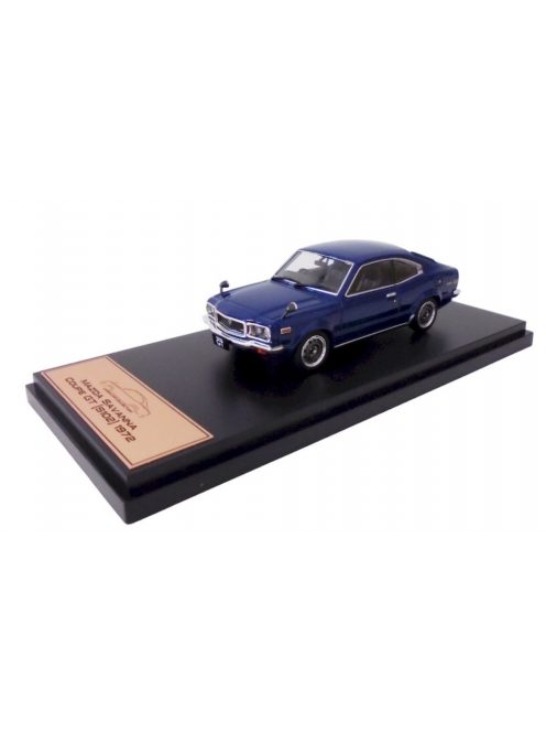 Hachette - 1:43 Mazda Savanna Coupe GT (S102), Blue, 1972 - Hachette