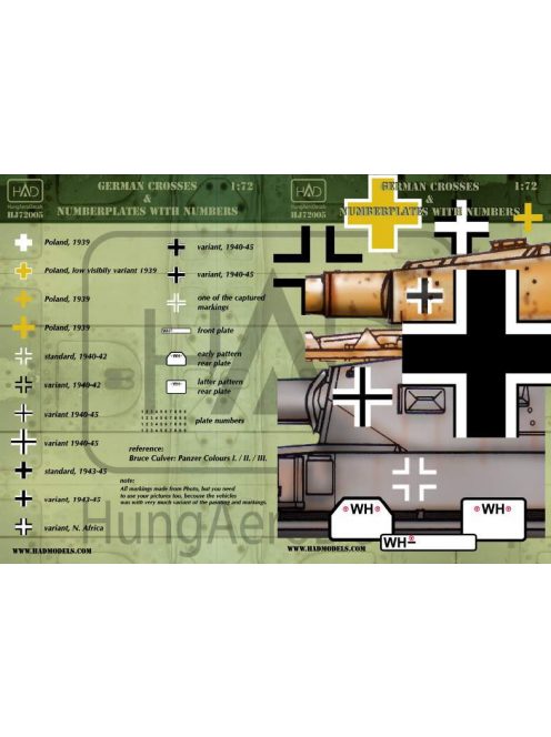 HAD models - German crosses