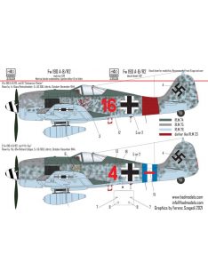 HAD models - Fw 190 A-8/R2decal sheet 1:32