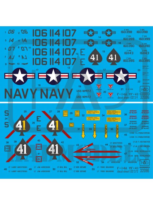 HAD models - F-14A Black Aces Final Countdown