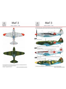 HAD models - MIG-3 (yellow 9, black 7, white 28)