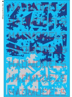   Had models - Ukrainian Su-27 P1M Flanker B Digit Camouflage decal sheet 1:48 REP